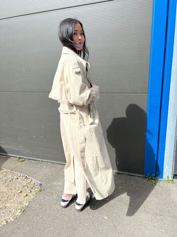 Trench coat oversize 5