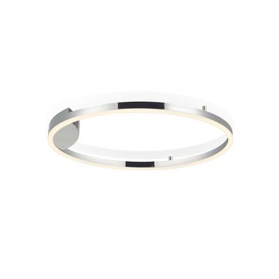 s.LUCE pro LED wall & ceiling light Ring M Dimmable Ø 60cm chrome
