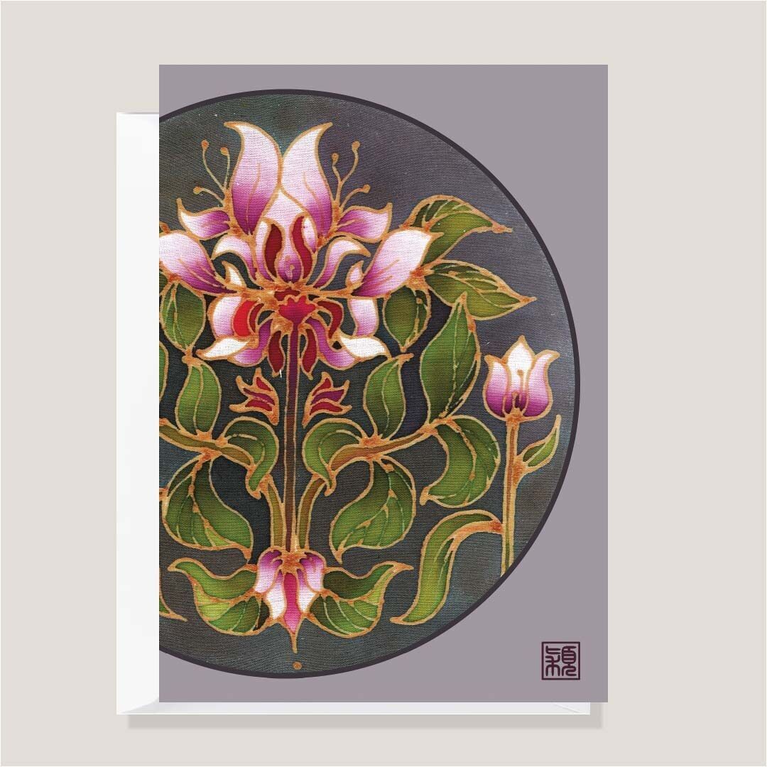 Tarjeta de felicitación- Magnolia Susana