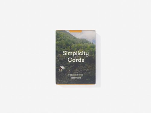 Simplicity Cards Minimalist Lifestyle Cards 11378