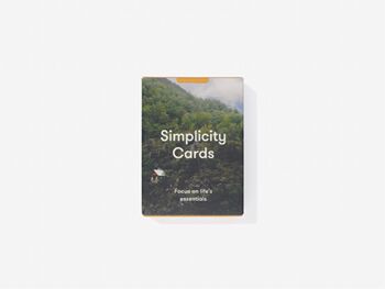 Cartes de simplicité Cartes de style de vie minimaliste 11378 1