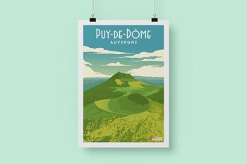 Affiche "Puy-de-Dôme" Auvergne 1