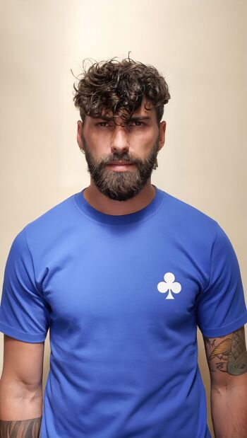 T-shirt Bleu Cobalt 2