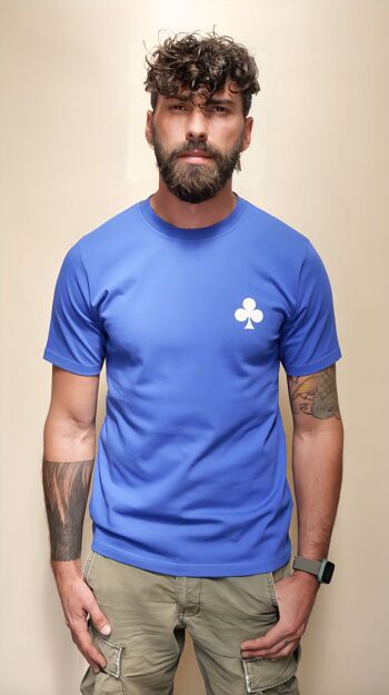 T-shirt Bleu Cobalt 3