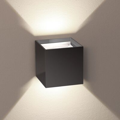 s.LUCE pro LED effect wall light Ixa indoor & outdoor IP44 anthracite