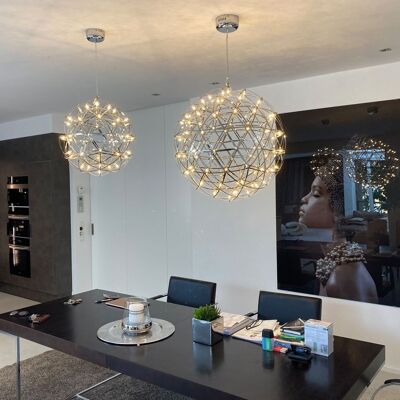 Lámpara colgante LED s.LUCE pro Atom 50, regulable