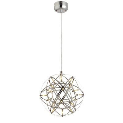 s.LUCE pro Atom 30 dimmable LED hanging light metal ball
