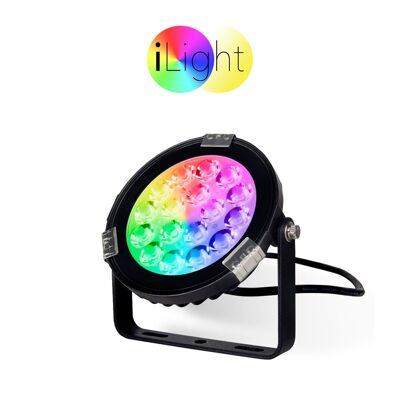 Spot de jardin à LED s.LUCE iLight 9W RGB + CCT