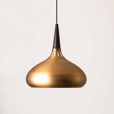 Suspension s.LUCE Chic 42 noir doré mat