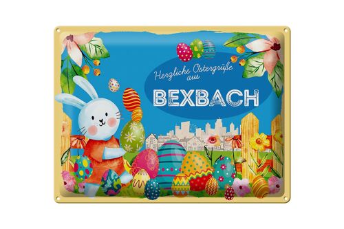 Blechschild Ostern Ostergrüße 40x30cm BEXBACH Geschenk