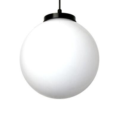 Lampe globe suspendue s.LUCE avec câble de 15 mètres Ø 30cm