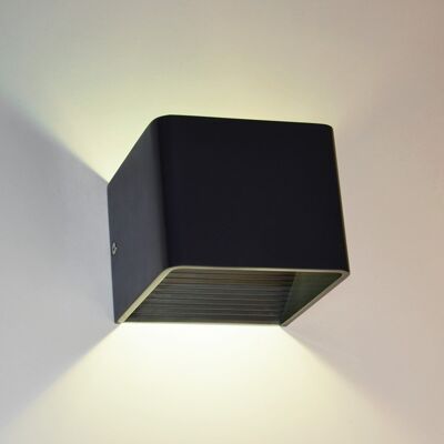 s.LUCE Gore LED wall light Up & Down anthracite