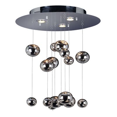 Suspension s.LUCE Cosmos Unlimited Ø 50cm chrome