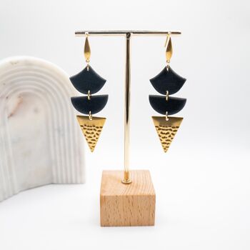 Black&Gold - pendentifs orecchini 6