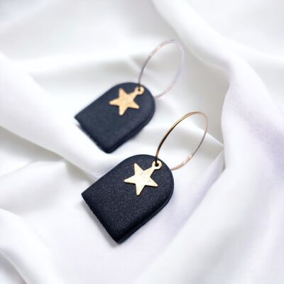 ESTRELLAS TWINKLE - orecchini a cerchio con stella