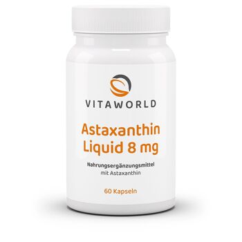 Astaxanthine liquide 8 mg (60 gélules) 1