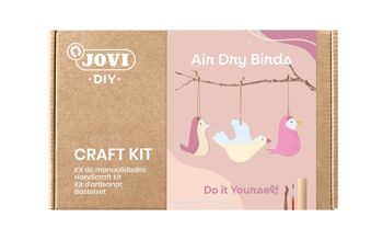 JOVI - Kit de manualidades con air dry, pájaros 3