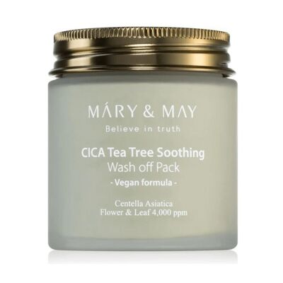 MARY&MAY Vegan CICA TeaTree Confezione lavante lenitiva 125ml