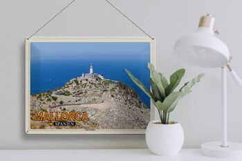 Panneau en étain voyage 40x30cm, majorque, espagne, Cap, péninsule de Formentor 3