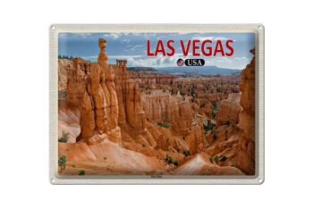 Panneau de voyage en étain, 40x30cm, Las Vegas, USA, Zion Park, cadeau 1