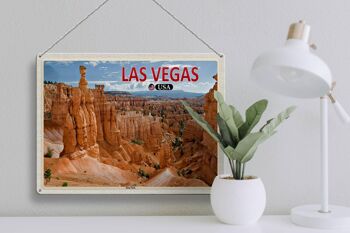 Panneau de voyage en étain, 40x30cm, Las Vegas, USA, Zion Park, cadeau 3