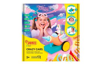 JOVI - Crazy Cars Fantasy Kit, modeler les voitures les plus folles avec PLASTILINA 3