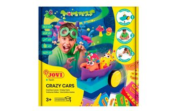 JOVI - Crazy Cars Monster Kits, modeler les voitures les plus folles avec PLASTILINA 3