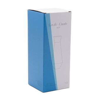 Carafe Claude, 1,1 litre, bleue 4