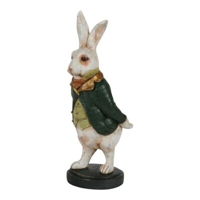 Abb.Kaninchen aus Kunstharz 27 cm a