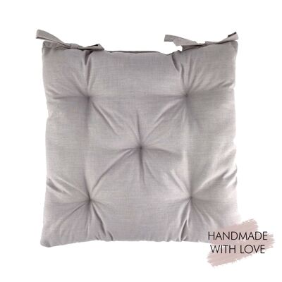 Seat cushion Luna Taupe 40x40cm