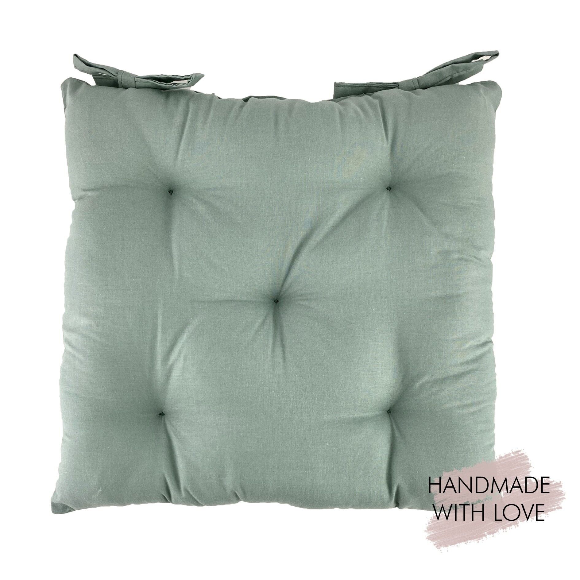 Sitzkissen Luna Grün 40x40cm