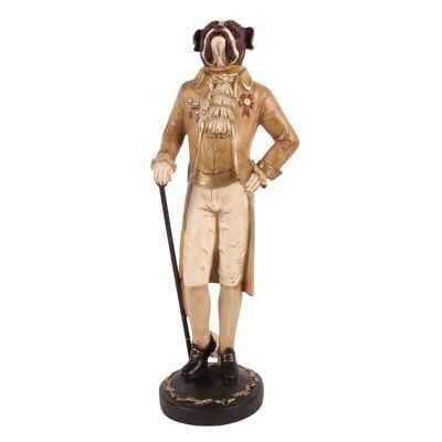 Abb.Hundestatue aus Harz, 45 cm