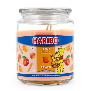 Bougie parfumée Haribo Peach Paradise - 510g 1