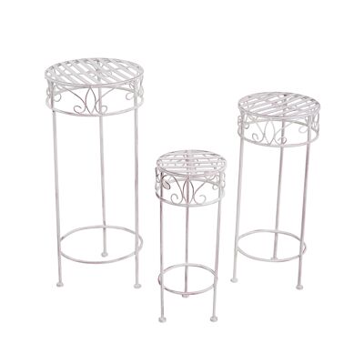 Aluminium cake stand with 3 levels, Ø 39 x 93 cm, silver, 811890