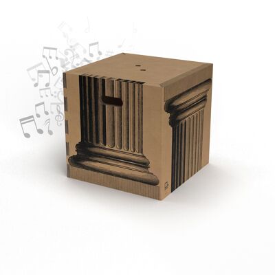 Ecological musical pouf Soundpotai 40 cm - Column