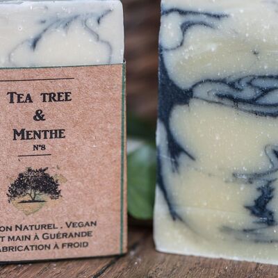 Mint & Tea tree soap - N°8 / Combination skin, prone to acne
