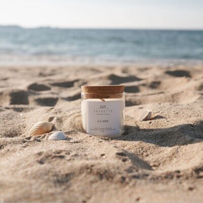 The sea - Handmade candle scented with natural soy wax