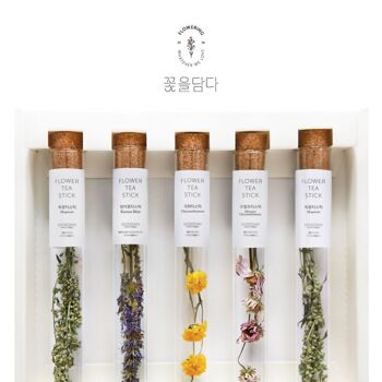 Coffret cadeau - infusions de fleurs - Kkokdam 2