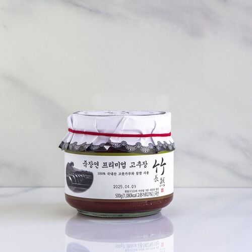 Gochujang - Pâte de piment artisanale - Jook Jang Yeon - 500g