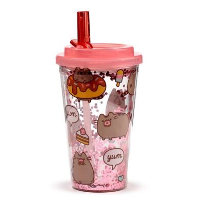 Shatterproof Pusheen Foodie Double Walled Cup & Straw