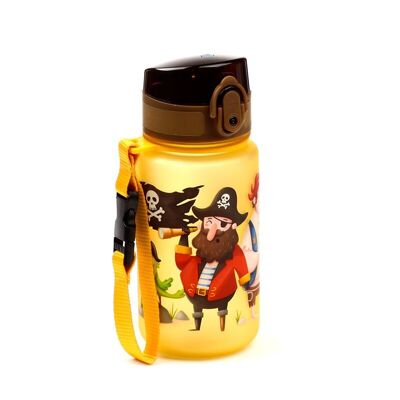 Jolly Rogers Pirates Pop Top 350ml Shatterproof Children's Bottle