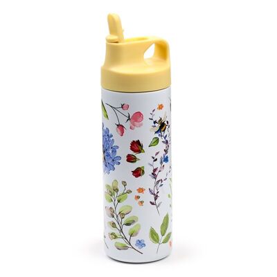Nectar Meadows Bottiglia per bevande calde e fredde con chiusura ribaltabile da 500 ml