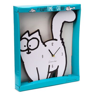 Reloj con imagen en forma de gato de Simon