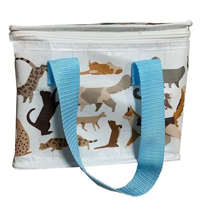RPET Cool Bag Lunch Bag Feline Fine Cats (New)