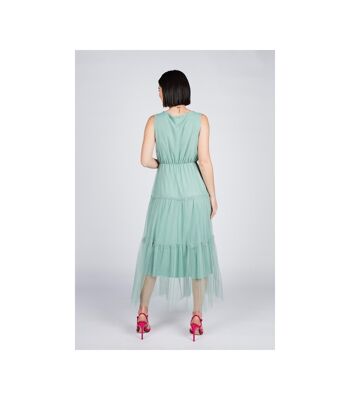 Robe midi en tulle 3