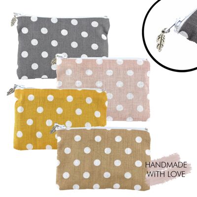 Mini Geldbeutel Pockets Dots (Einzeln oder VE8)