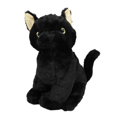 Fermaporta in peluche gatto nero