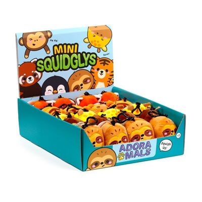 Llavero de peluche Squidglys Adoramals Zoo