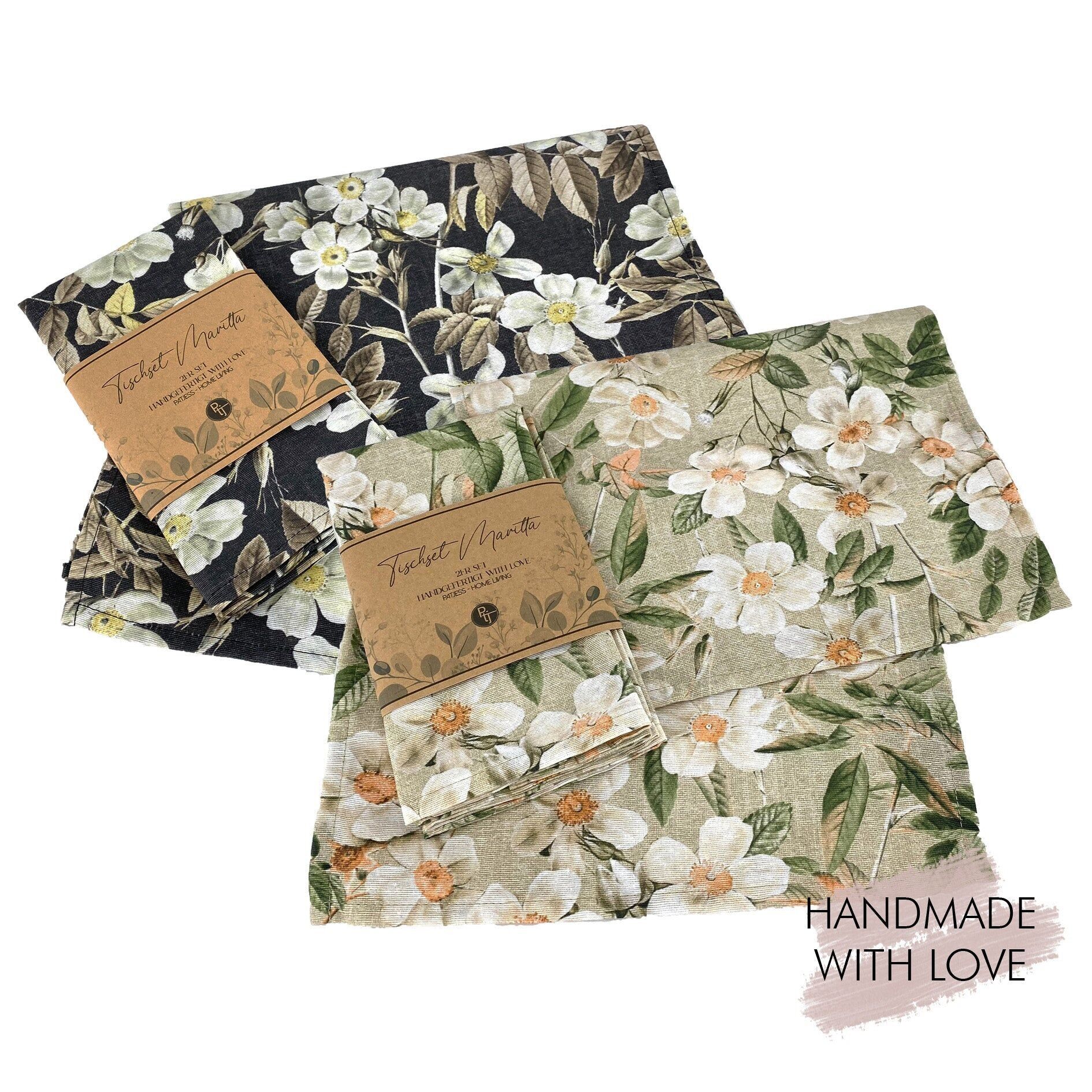 Juego de 2 manteles individuales Maritta.