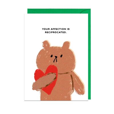 AFFECTION RECIPROCATED Card